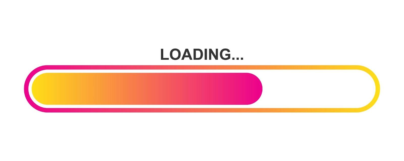 colorful progress bar