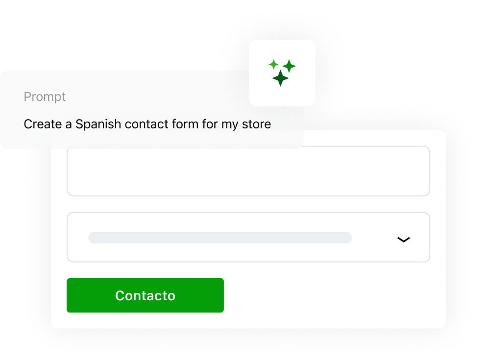 Jetpack AI assistant translating a post