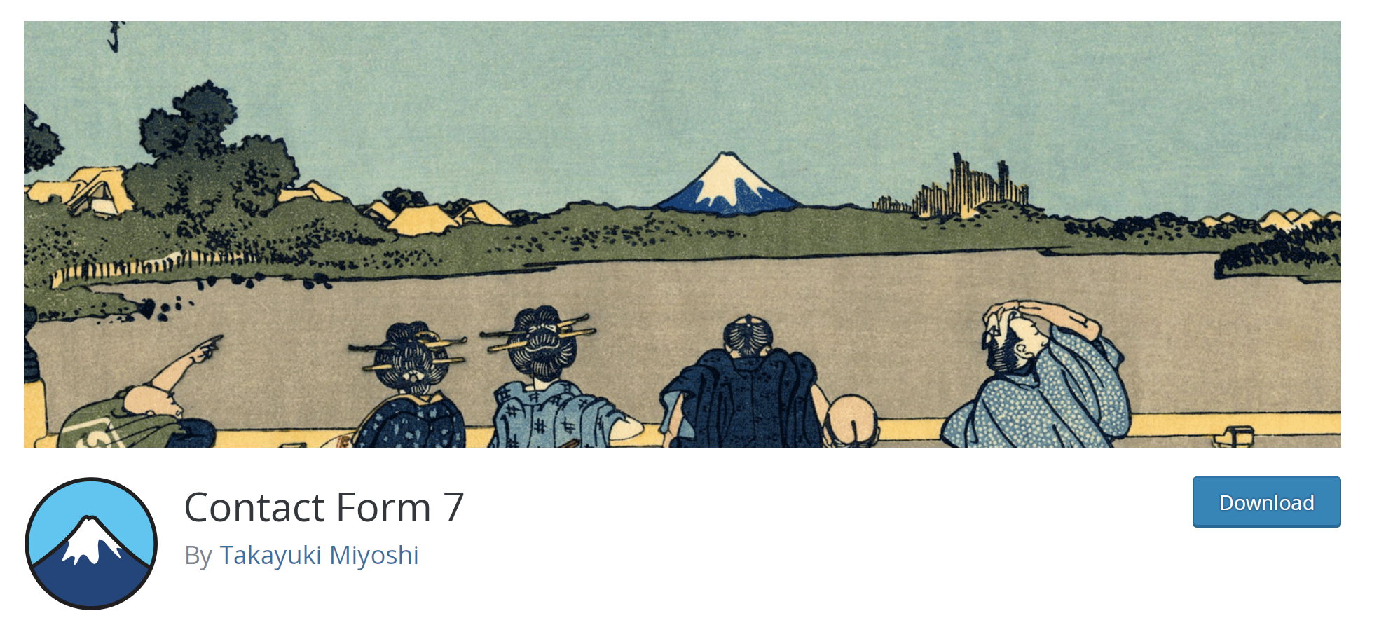 Contact Form 7 listing in the WordPress repository