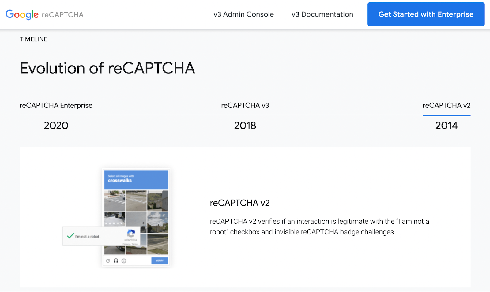 evolution of reCAPTCHA